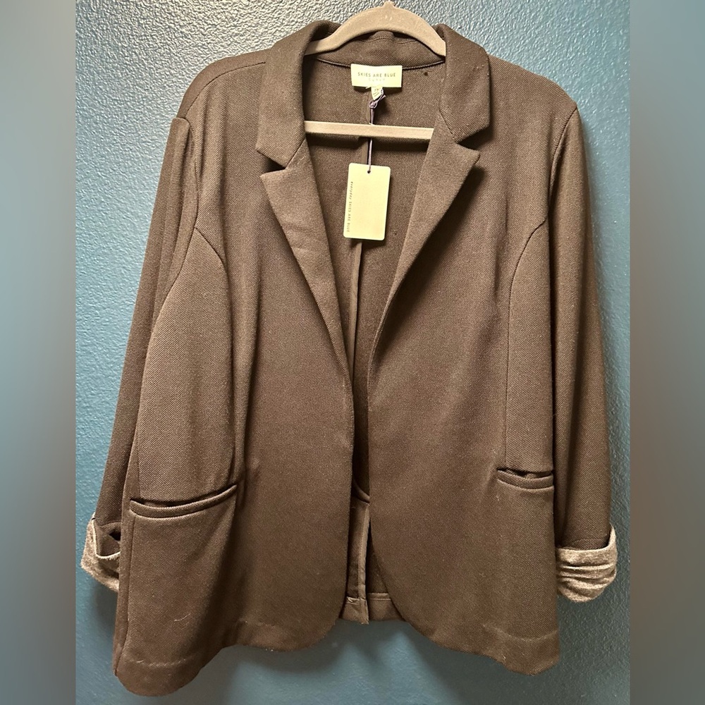 Skies are Blue Asa Knit Blazer
